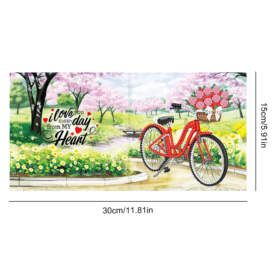 8PCS Garden DIY Diamond Painting Greeting Card Kits with Envelopes Diamond Art Greeting Cards Diamond Art Cards Kits for Adults DIY Crafts Family Friend Gifts