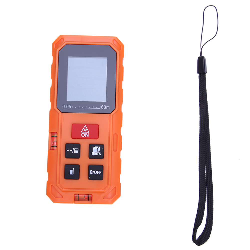

60M/197ft Handheld Digital Laser Range Finder Volume Distance Area Meter-170458, 501 Original