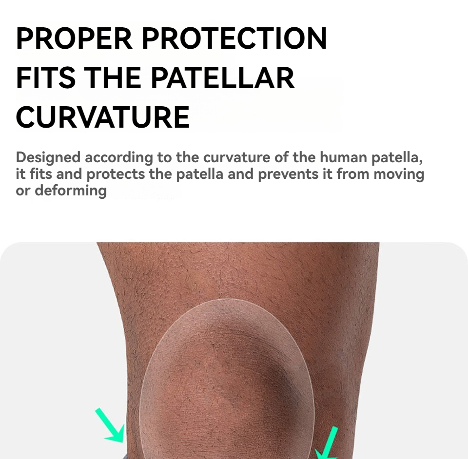 Likron Watches Adjustable Patella Tendon Knee Strap for Running