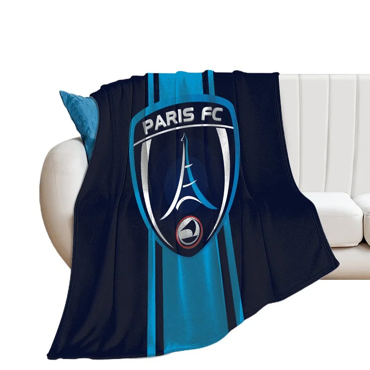 Paris FC Couvertures De Jet En Flanelle Pour Canapé Couvertures Pour Climatiseurs