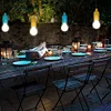 Creative LED Hanging Light Bulb Battery Powered Pull Cord Bulbs