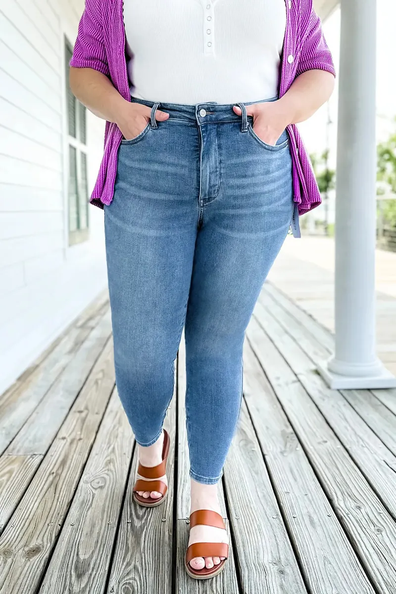 Skinny Tummy Control Jeans (Buy 2 Free Shipping)