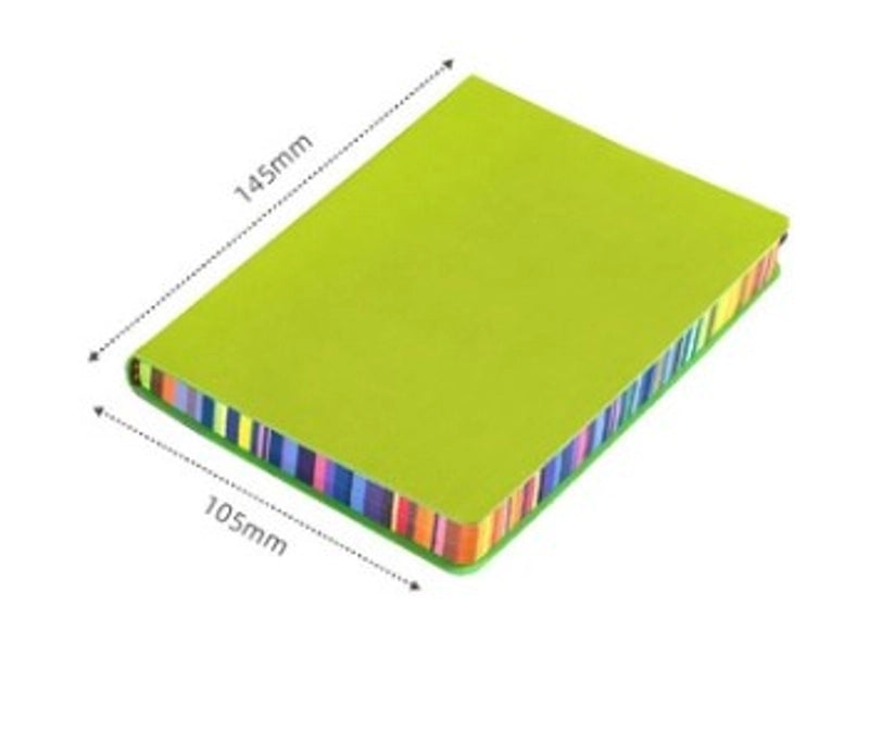 1 Piece Multicolor Learning School Pu Leather Paper Casual Vacation Notebook