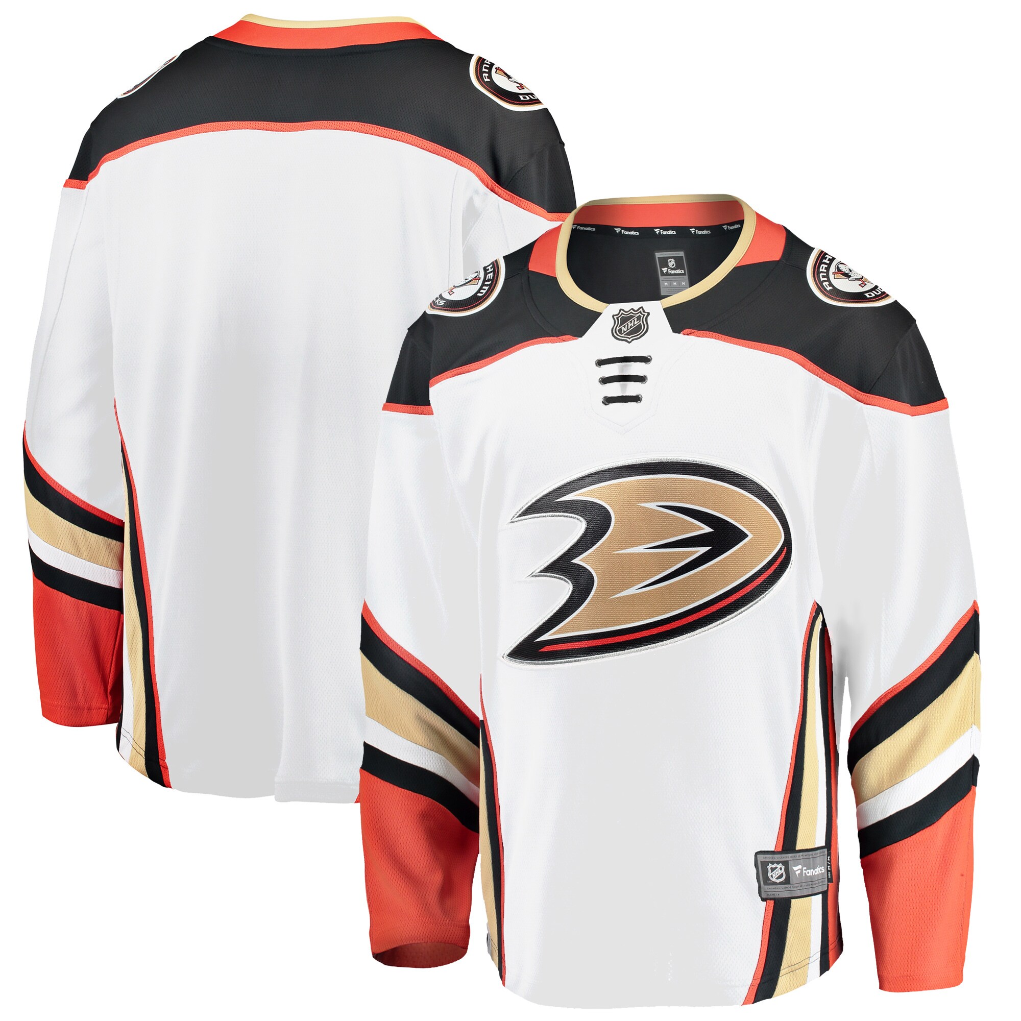 Anaheim Ducks Fanatics Breakaway Away Jersey – White mysite