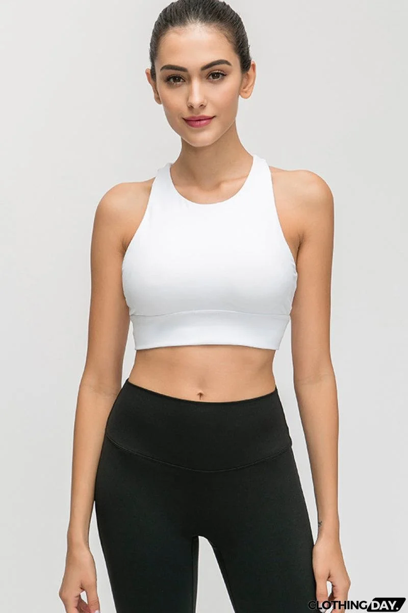 Halter Keyhole Sports Bra