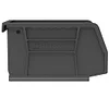 Akro-Mils 30220 AkroBins ESD Electrostatic Dissipative Anti-Static Stack and Hang Storage Bins, (7-Inch x 4-Inch x 3-Inch), Black, (24-Pack)
