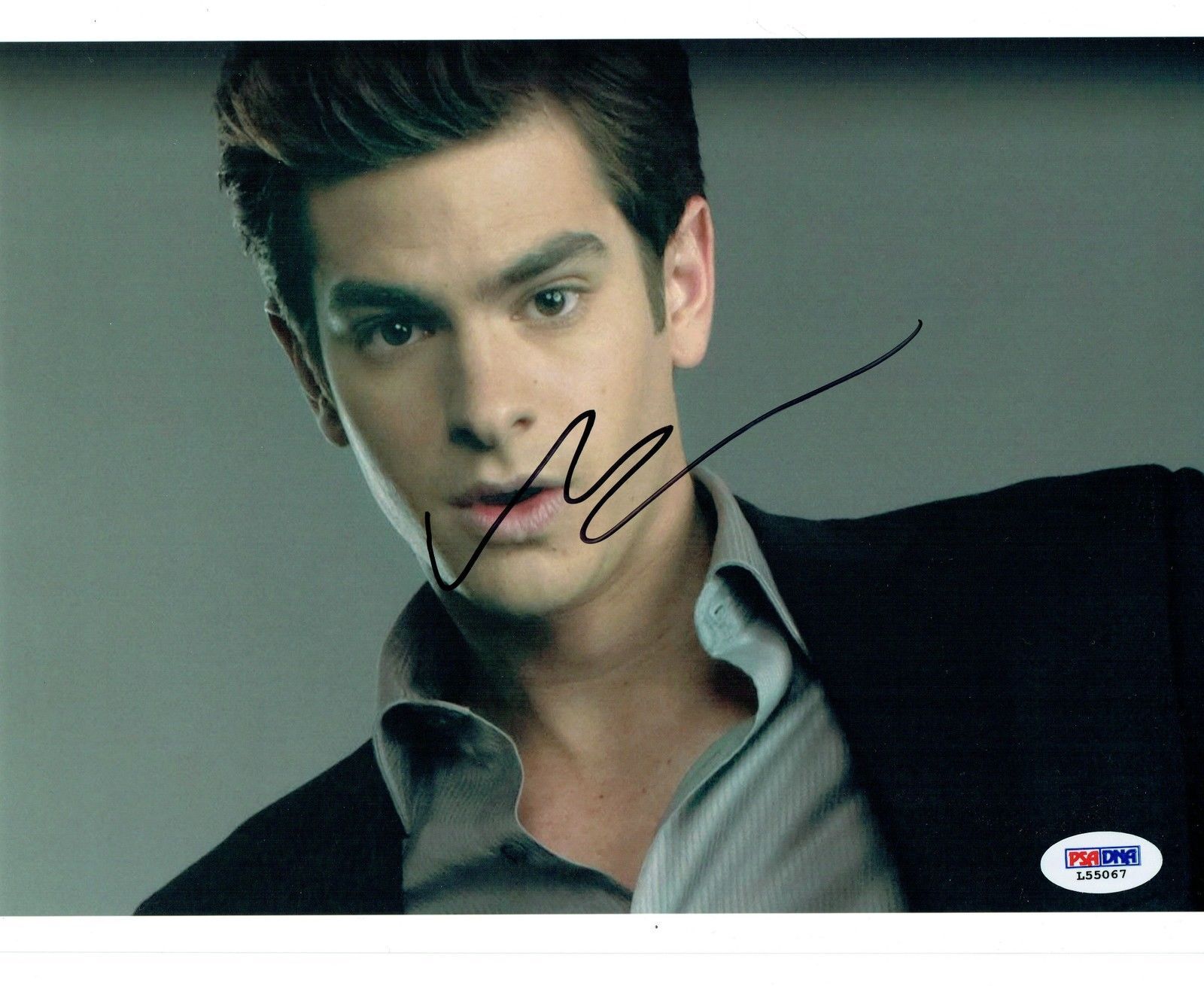 Andrew Garfield Signed Social Network Autographed 8x10 Photo Poster painting (PSA/DNA) #L55067