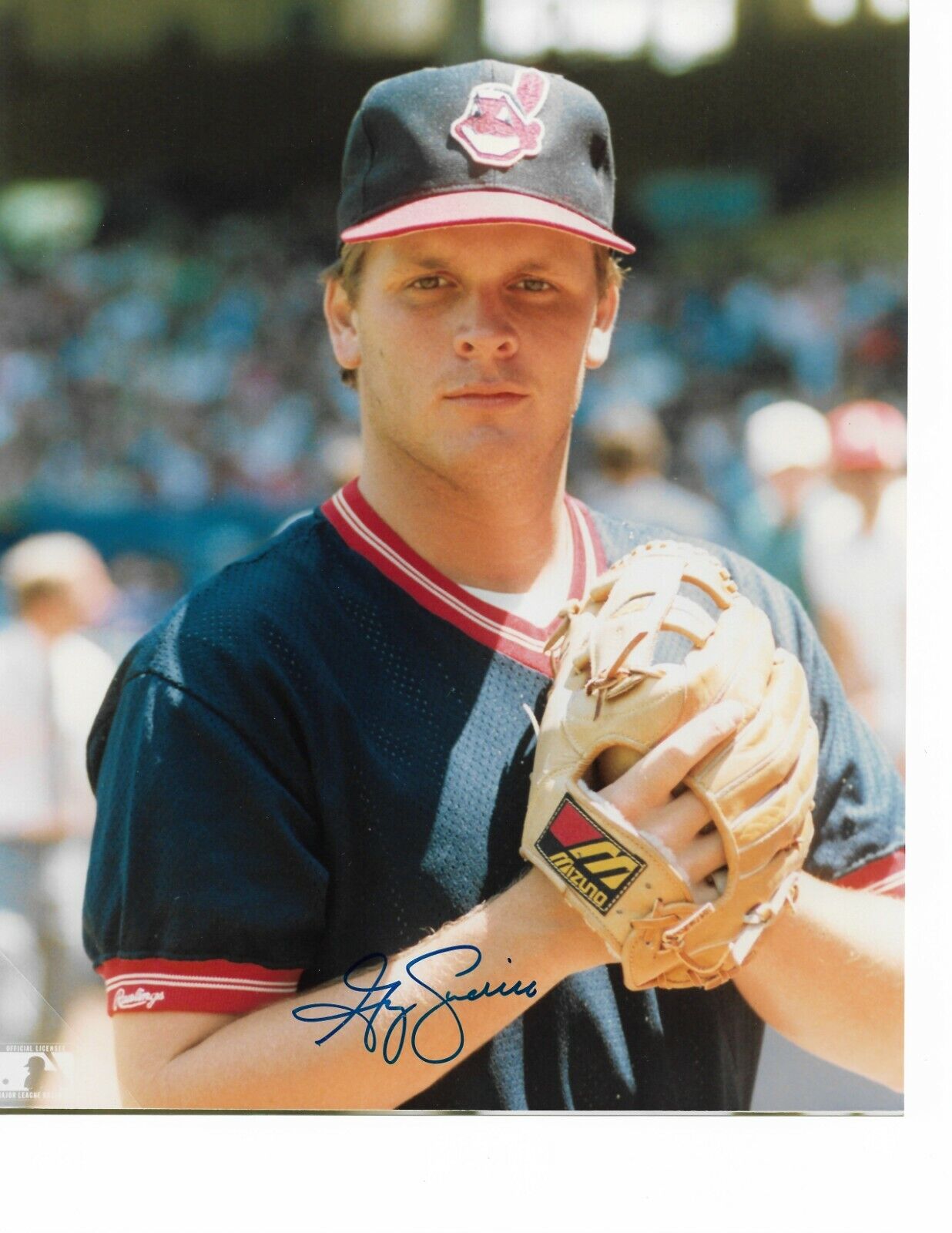 2001 WSC Greg Swindell Cleveland Indians Signed 8x10 Baseball Photo Poster painting 89 All Star