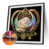 uk.everydayedeals (Limited Stock)Diamond Painting - Round AB Drills - Rose Love (45*45cm)