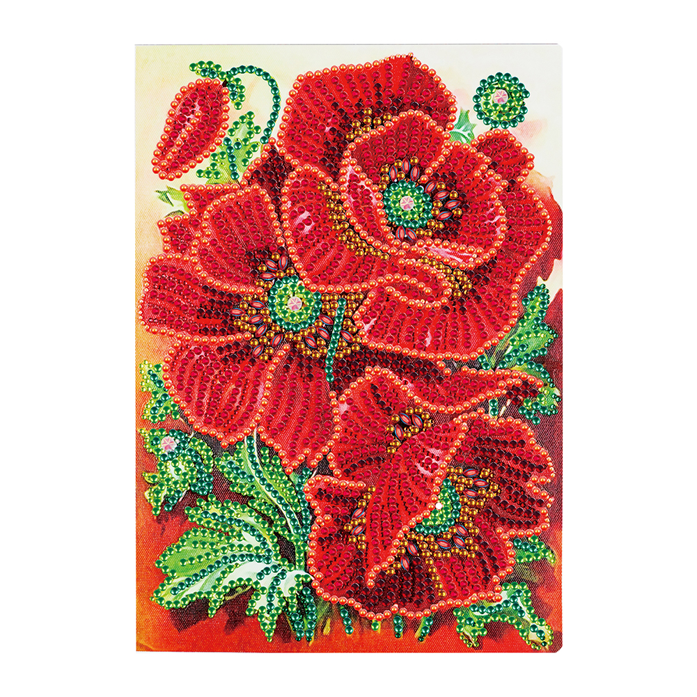 

Special Shaped - 5D DIY Craft 50 Pages A5 Notebook, 01, 501 Original