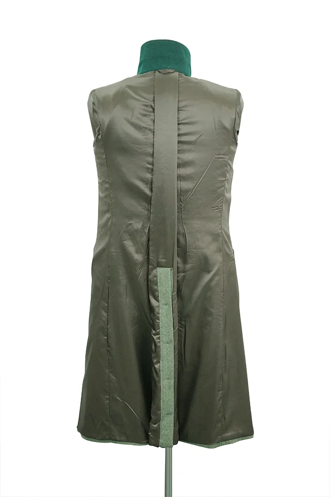   Wehrmacht German General Fieldgrey Wool Greatcoat With Pipe German-Uniform