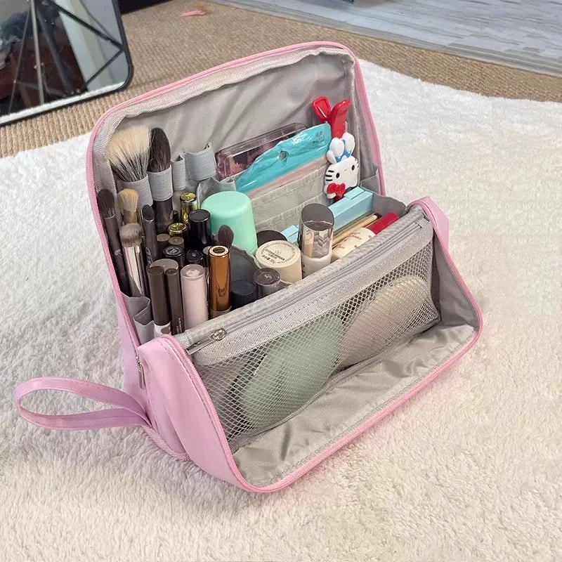 Standing Makeup Bag &ndash; Portable, Large Capacity