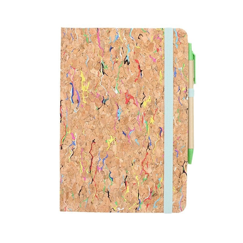 1 Piece Plant Learning Paper Cork Novelty Notebook