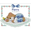 >SALE<Partial Cross Stitch 14CT Cotton DIY Bear Baby Counted Embroidery (C728)