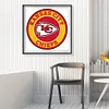 DIY Full Round Drill Diamond Painting Team Emblem Rhinestone Draw (B3003)