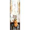 (30*90cm)Cat - Full Round Drill Diamond Painting