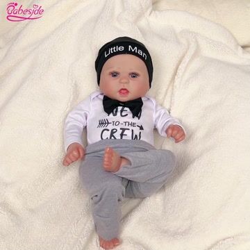 Babeside Quiet Reborn Baby Bailyn 20'' Little Infant Boy Best Gift for Kids