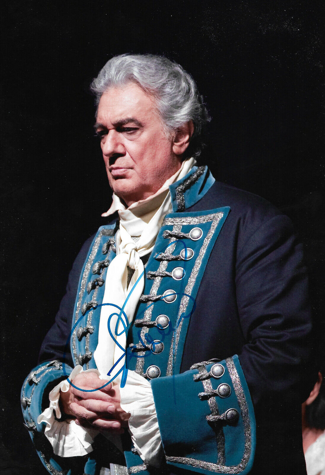 Placido Domingo Opera signed 8x12 inch Photo Poster painting autograph