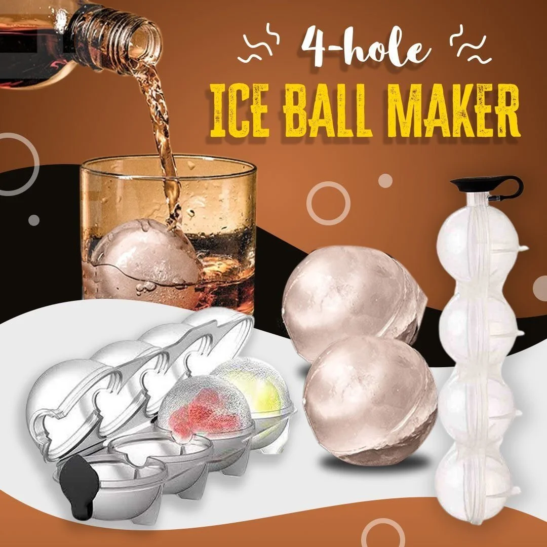 🔥Buy 3 Get 5 Free & Free Shipping🔥4-Hole Ice Ball Maker🧊🧊