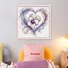 Love Pansy-11CT Stamped/Counted Cross Stitch 40*40cm/15.75*15.75in tapestrymarket