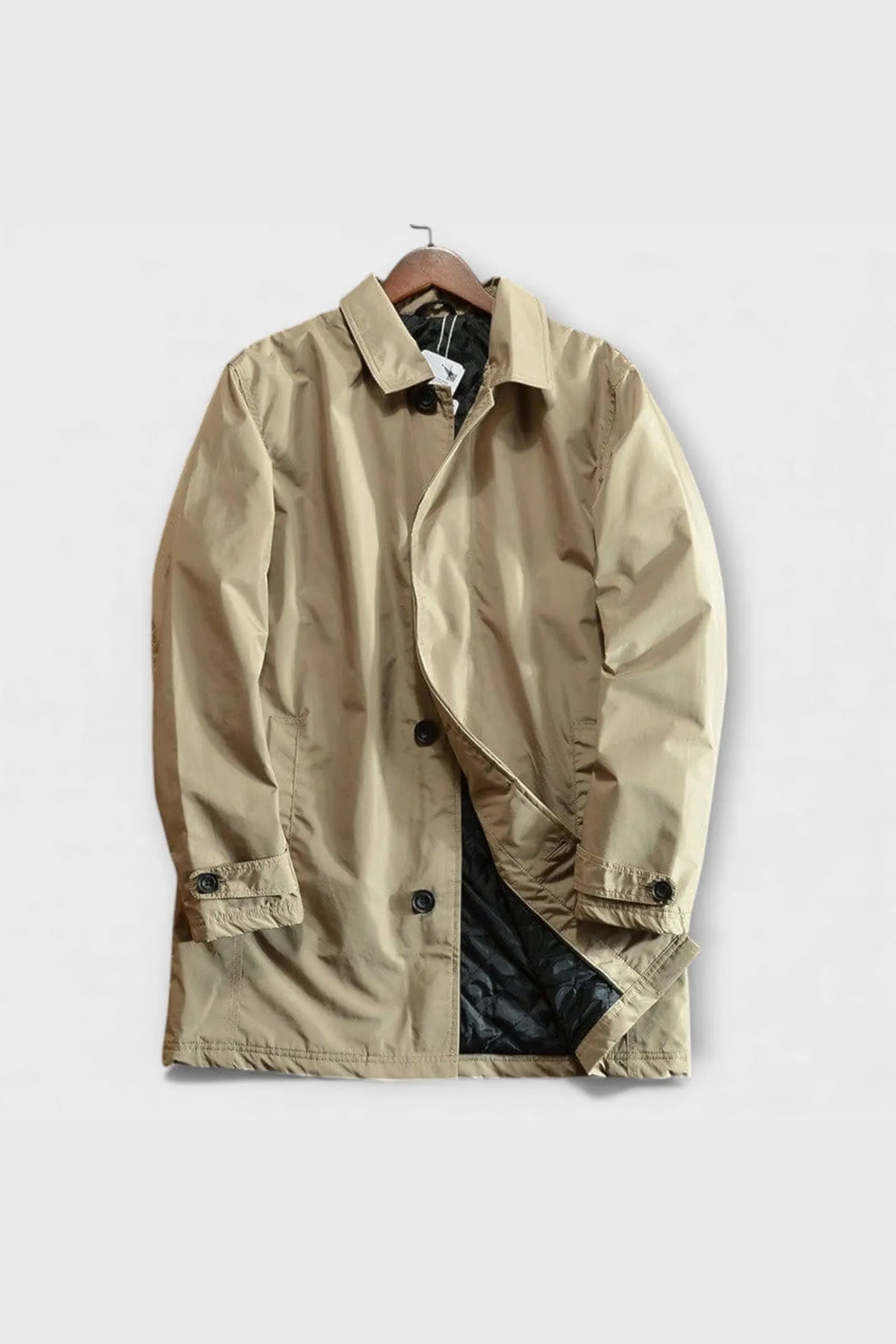 Men's Technical Cotton Trench Coat &ndash; Versatile City Layer