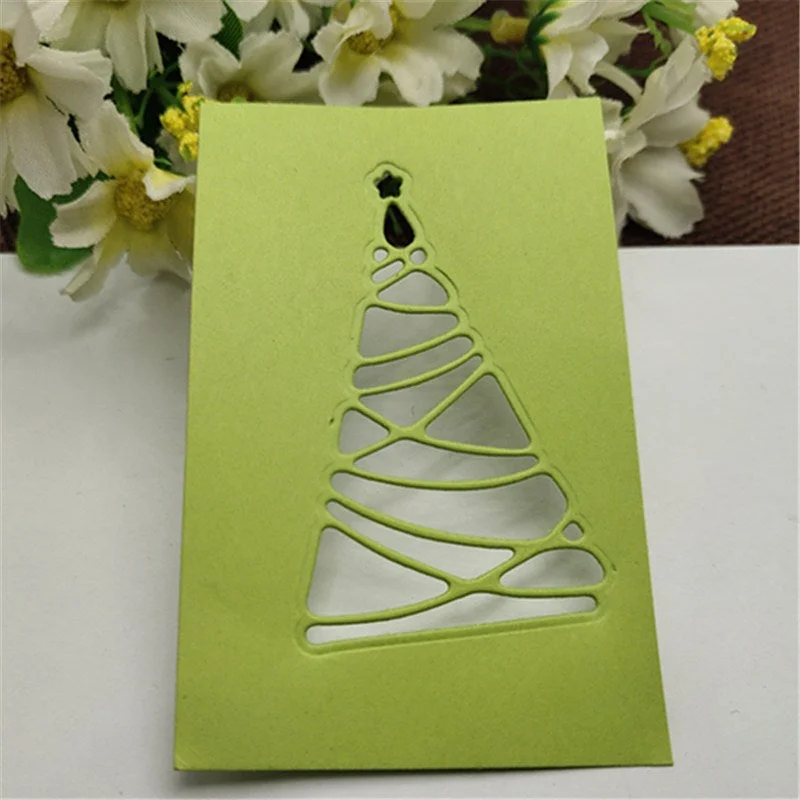 Star christmas tree Metal Cutting Dies Stencils For Card Making Decorative Embossing Suit Paper Cards Stamp