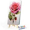 (Big Size)Texture Rose-Paint by Numbers Acrylic Painting 40*70CM