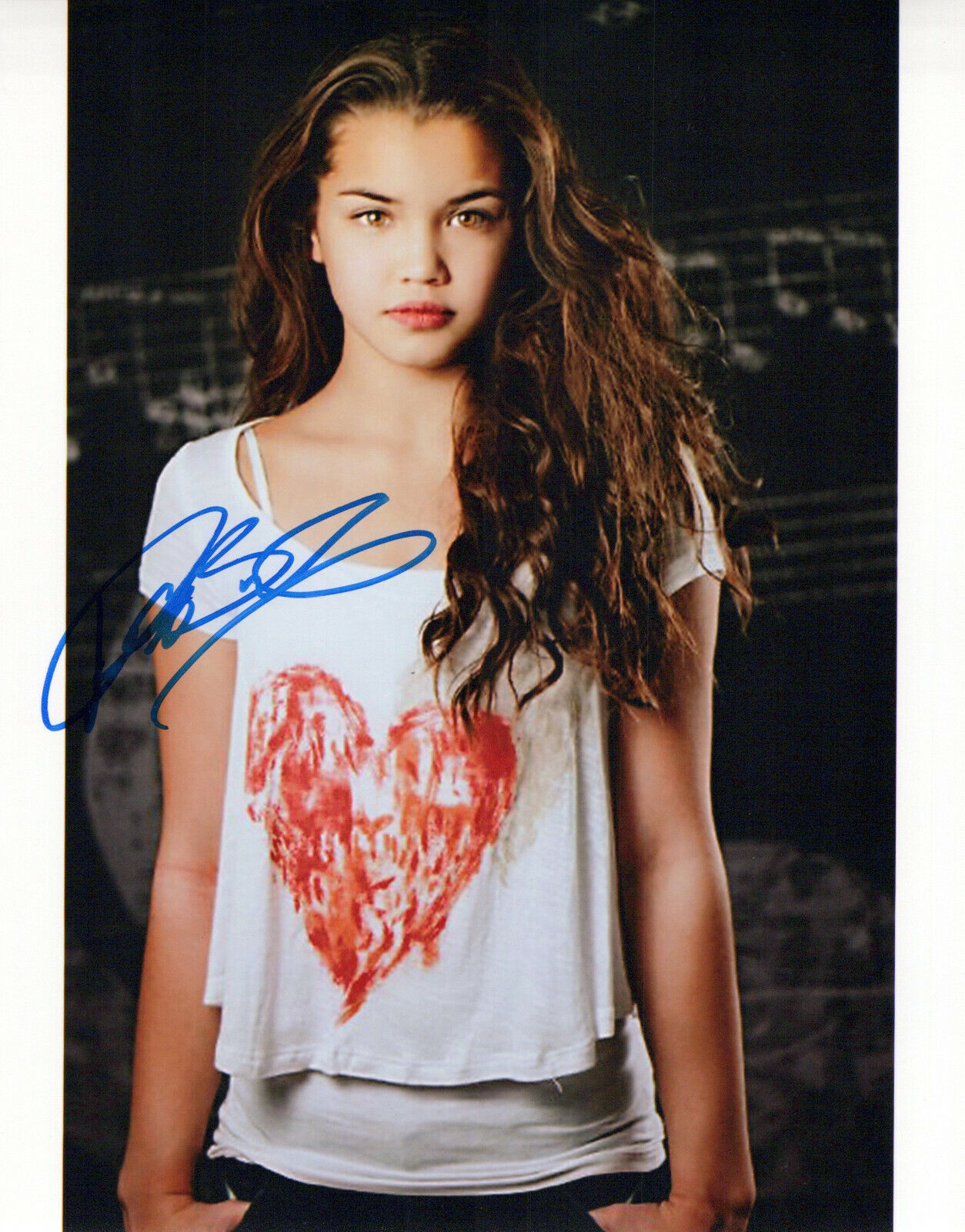 Paris Berelc glamour shot autographed Photo Poster painting signed 8x10 #5