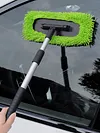 Windshield Cleaner Tool Telescopic Car Window Cleaner for Car Mirrors & Glass
