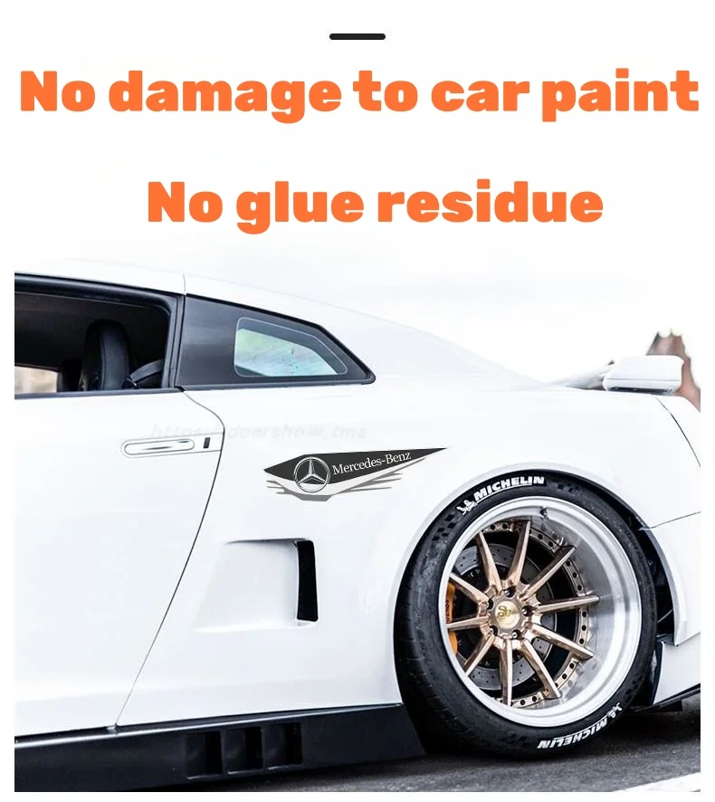 Car logo 3D three-dimensional scratch blocking decorative sticker