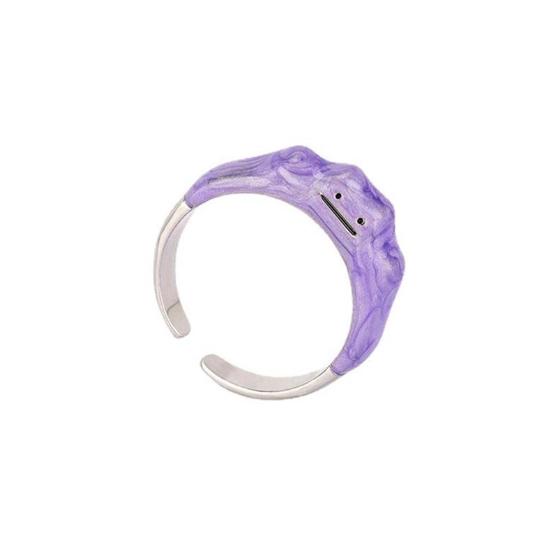 Pokemon Pikachu Ditto Ring Metamon Purple Ring for Women