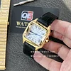 Cartier Santos Medium Yellow Gold with White Dial (35mm) Super clone