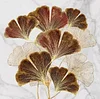 Ginkgo biloba- 3 strands 11CT Stamped Cross Stitch