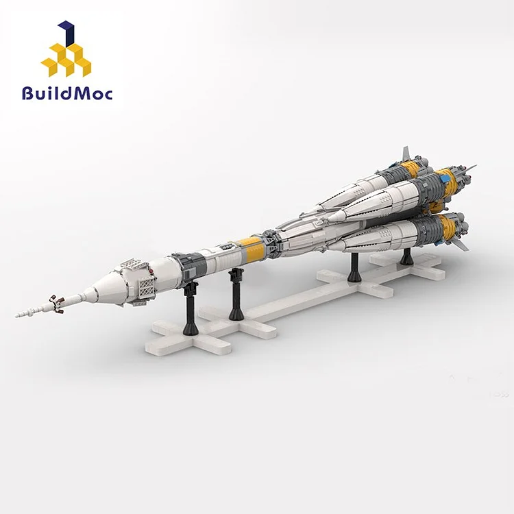 Russian Orbital Launch Vehicle BuildMoc Sojus-FG Rocket Ultimate Soyuz