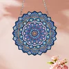 (US Only)Mandala Acrylic Special Shape Diamond Painting Mirror for Home Office Decor