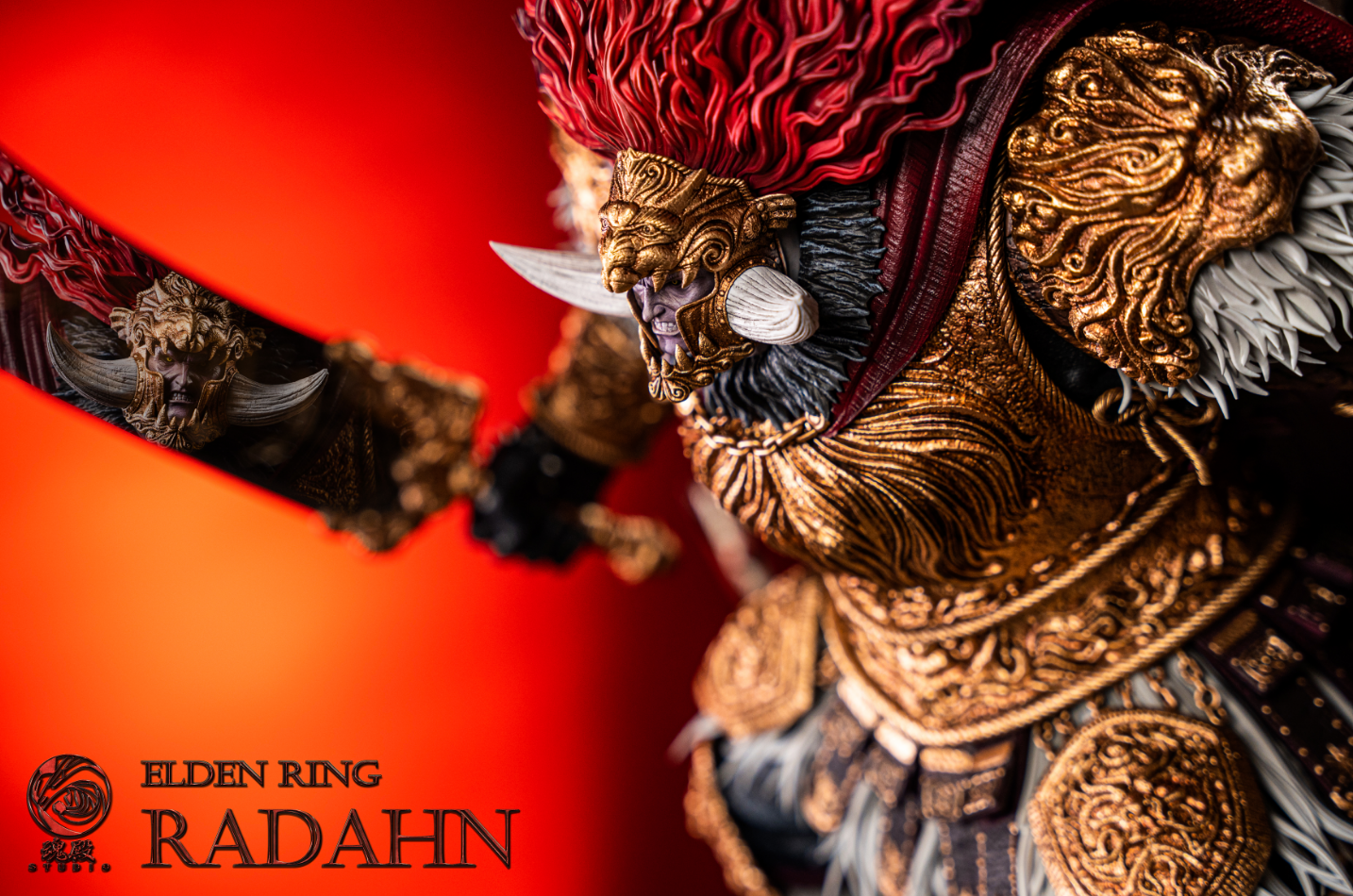 In-stock HunDian Studio - Elden Ring Radahn with LED Statue(GK)-