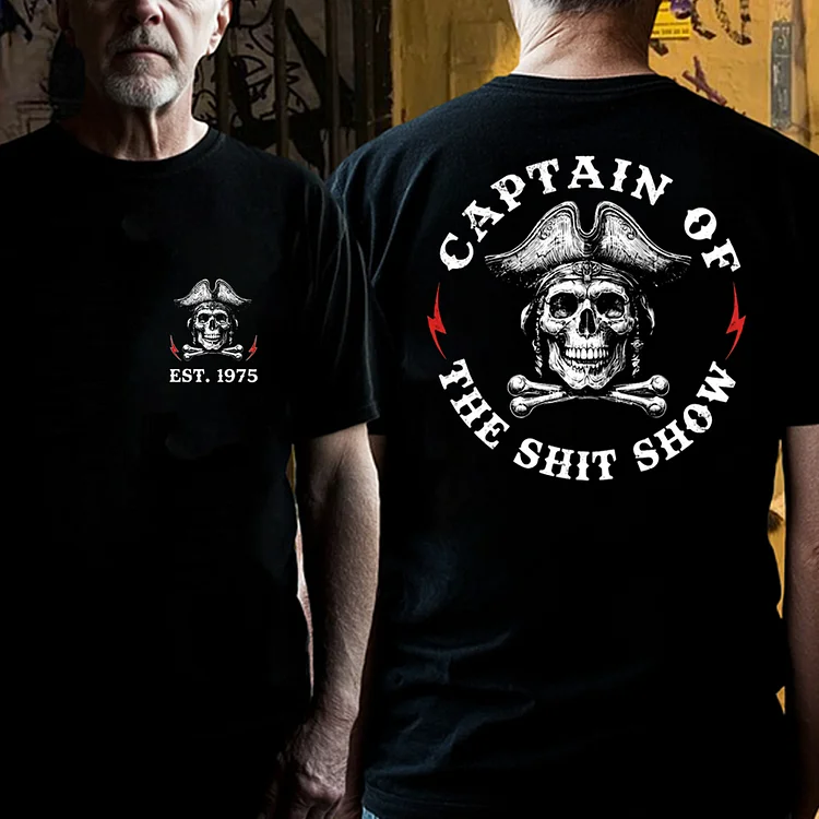 Captain of the Shit Show Print T-Shirt / Hoodie 