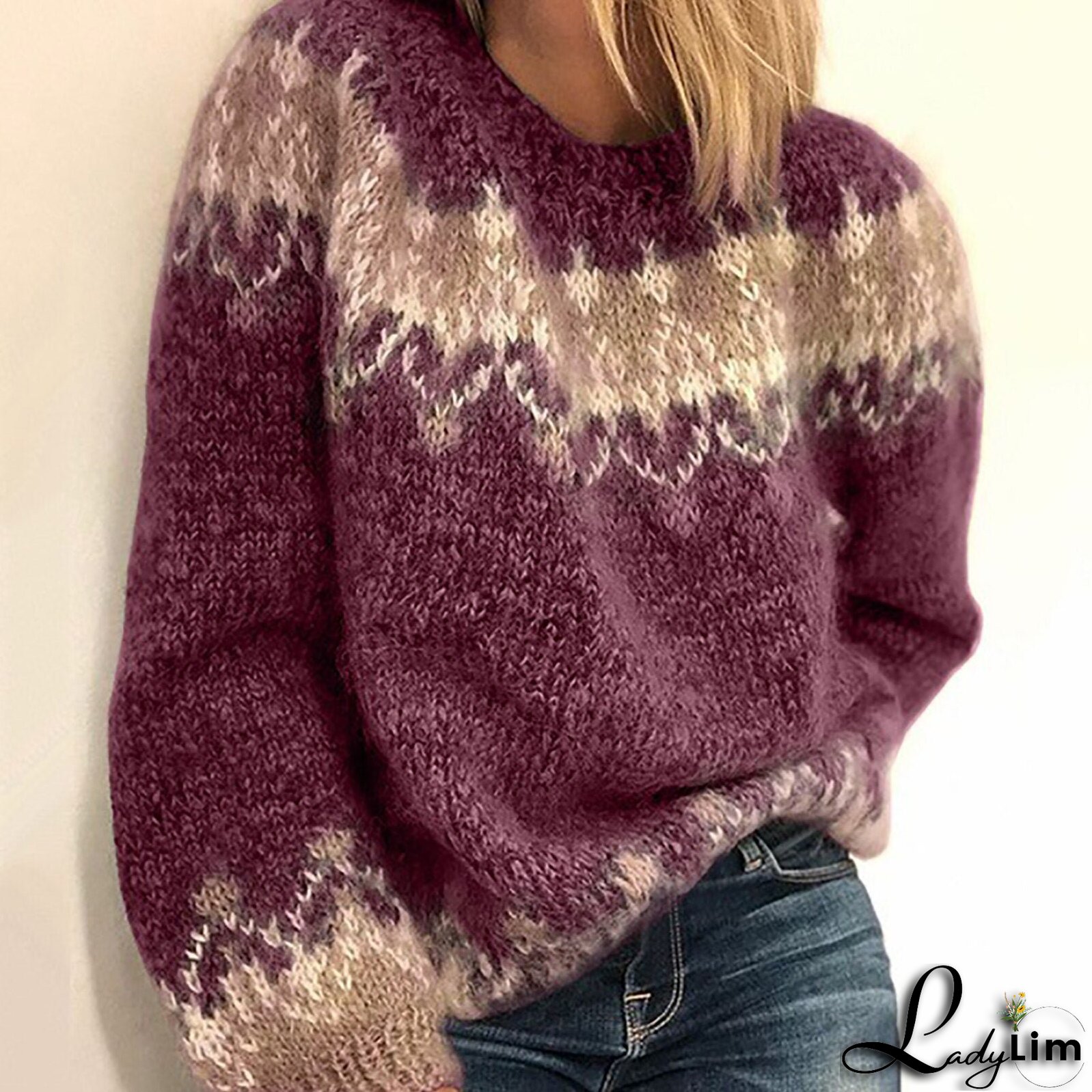 Relaxed and Timeless winter Pullover