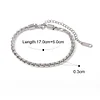 Minimal 18K Golden Silver Bracelet Necklace