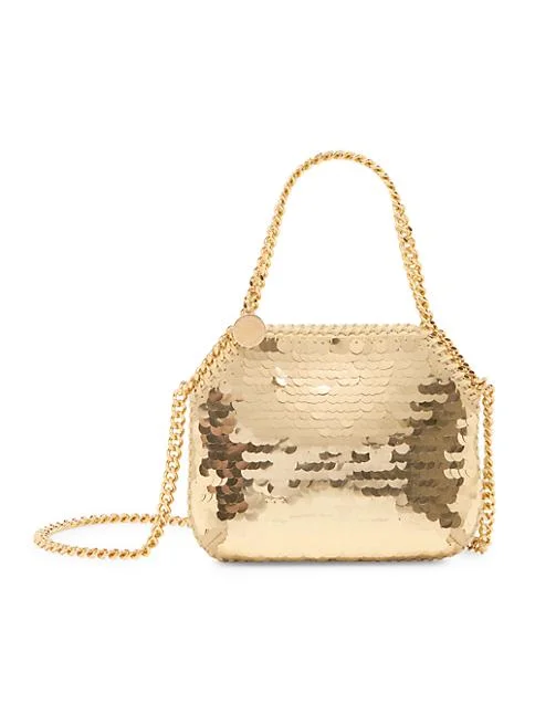 Stella McCartney Mini Metallic Shoulder Bag