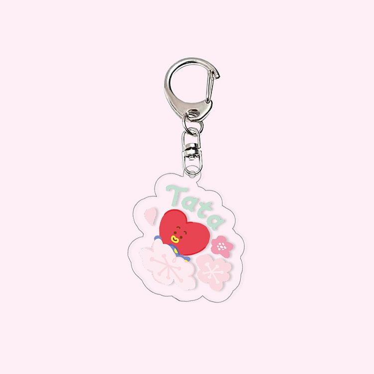 BT21 Cherry Blossom Series Keychain