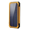 20000 mah waterproof outdoor emergency mobile power supply for solar powered charging bank