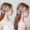 Lovely Snowflake Flower U Shape Hair Pins for Event Hair Styling