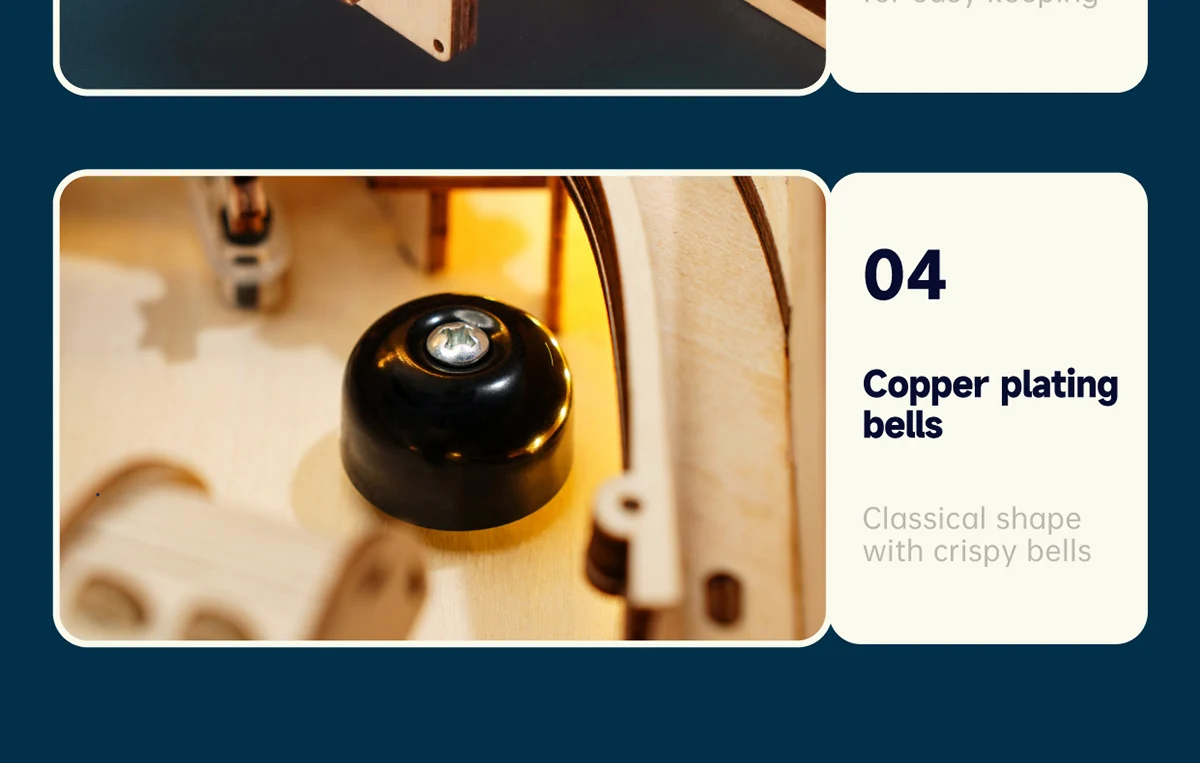 Tegooe 3D Wooden Pinball Machine Puzzle - DIY Mechanical Model Kit for Adults