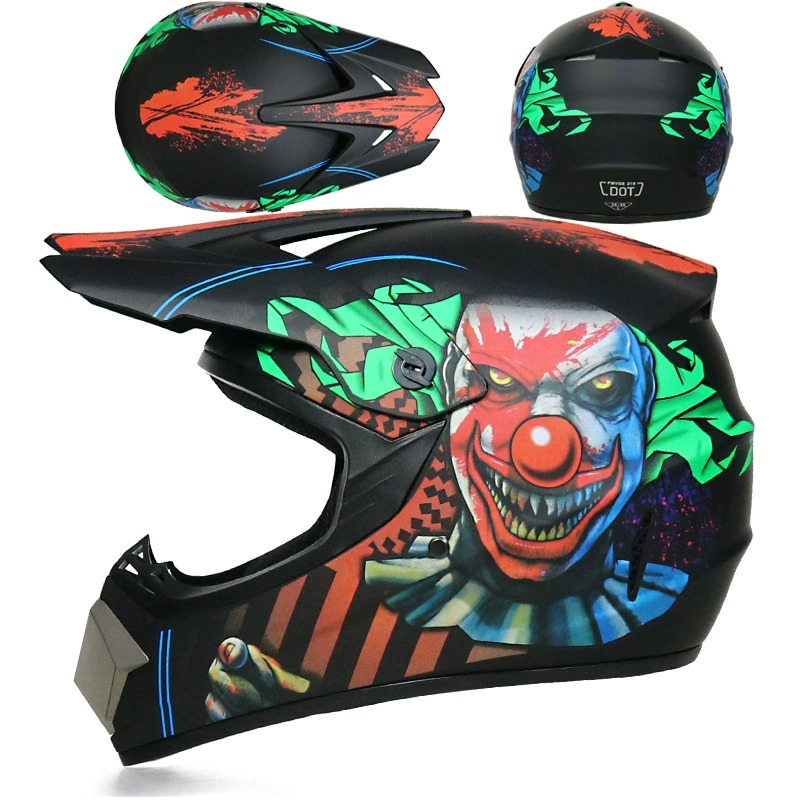 Unisex Motorcycle Off-road Racing Helmet For All Seasons