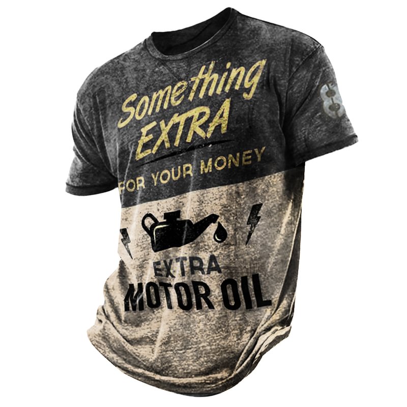Motor Oil Print Tee / [viawink] /