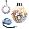 [US Local Warehouse] Balloon Stuffer Filling Tool with Air Pump & Expander Tool Balloon Stuffing Machine Set for Wedding Christmas Birthday Party Decoration (Multi port 2-in-1)