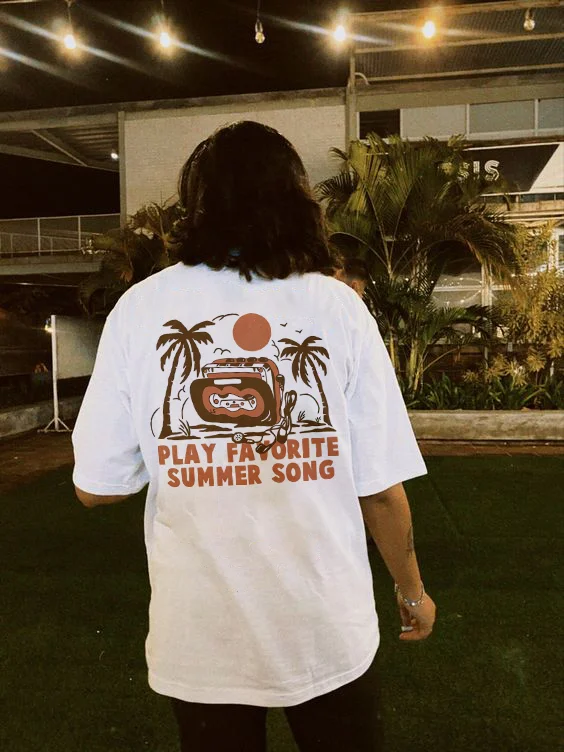 Play Favorite Summer Song T-shirt