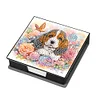 Hund Leder Memo Pad Halter - 5d DIY Handwerk Aufbewahrungsbox