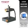 Mini Integrated Laser Marking Machine 20W 30W MAX Laser Source Fully Automatic for Engraving Metal Plastic Glass Wood Jewellery